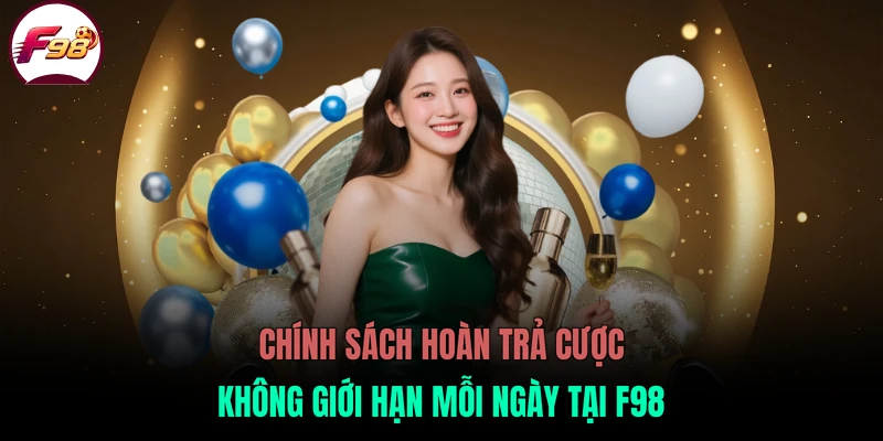 Chính sách hoàn trả cược không giới hạn mỗi ngày tại F98