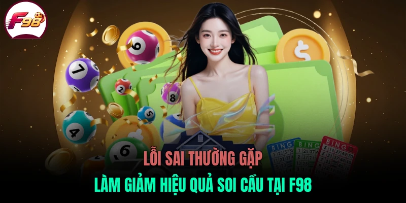 Lỗi sai thường gặp làm giảm hiệu quả soi cầu tại F98